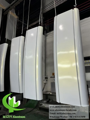 Revestimiento de paredes exteriores Paneles de pared de aluminio PVDF Color camaleón