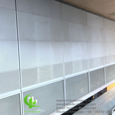 Revestimiento de fachada de paneles de aluminio de pared cortina de metal de paneles sólidos de aluminio para revestimiento de fachada