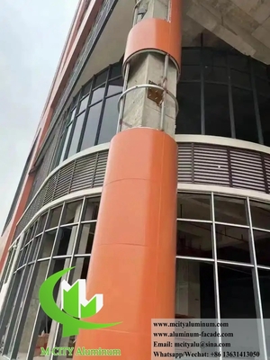 Revestimiento de Fachada de Aluminio para Exteriores de Edificios Resistentes a la Intemperie y de Bajo Mantenimiento