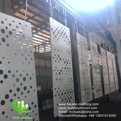 Hoja de revestimiento de aluminio para fachadas arquitectónicas