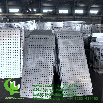 Diseño de círculos paneles de aluminio para fachada de edificios de chapa de metal personalizada China fabricante