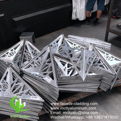 Revestimiento de fachada de chapa de aluminio metálico para revestimiento exterior de fachada