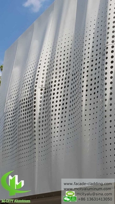 Hoja de revestimiento de aluminio para fachadas arquitectónicas