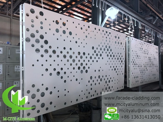 Panel de metal sólido de chapa de aluminio arquitectónico para revestimiento de paredes