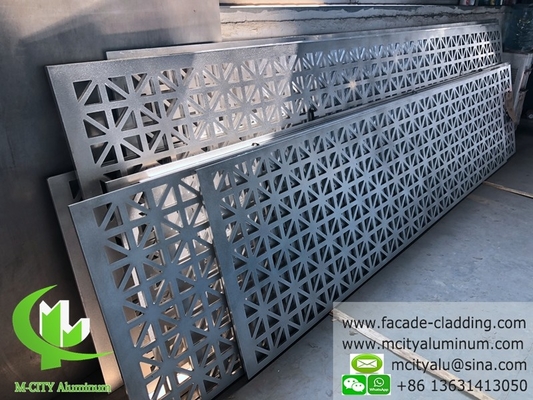 Panel de aluminio exterior para revestimiento de paredes con recubrimiento en polvo de color blanco