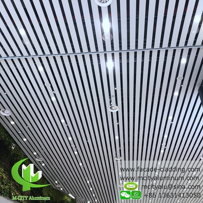hecha a medida Panel de aluminio perforado para el techo de aluminio para decoración de techo