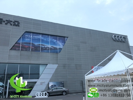 Techo exterior de aluminio para revestimiento de paredes PVDF pintura PPG recubrimiento