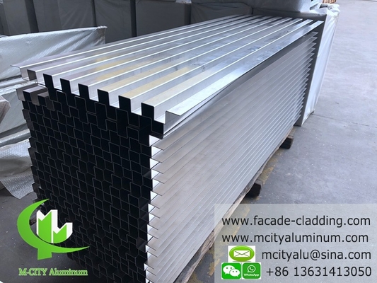Panel de aluminio sólido de fachada arquitectónica PVDF