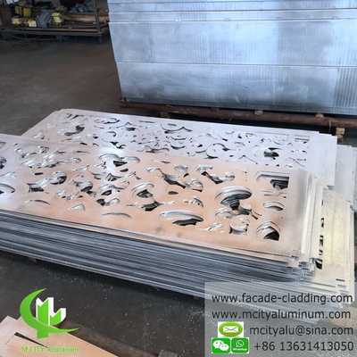 Panel de aluminio exterior para revestimiento de paredes PVDF pintura PPG recubrimiento