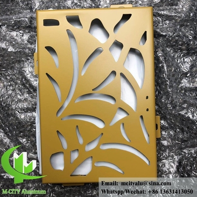 Panel de aluminio sólido para fachada recubierto en polvo de color RAL para pared de cortina