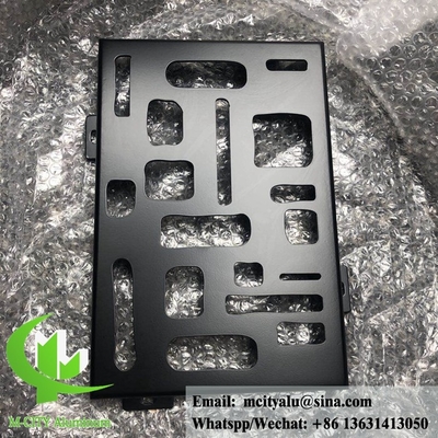 Panel de fachada de aluminio sólido para revestimiento de paredes en polvo recubierto de color RAL color dorado