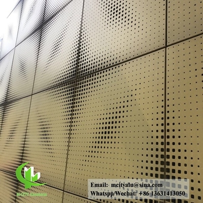 Revestimiento en polvo de revestimiento de aluminio sólido para revestimiento de paredes de edificios