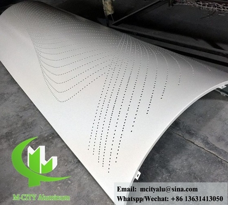 Revestimiento en polvo de paneles de aluminio sólido para revestimiento de paredes de edificios