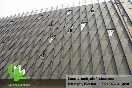 Revestimiento de aluminio de chapa de fachada de aluminio para el exterior de paredes de edificios