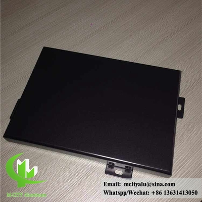 Panel de aluminio sólido de fachada arquitectónica PVDF
