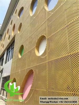 Revestimiento exterior de aluminio Panel de aluminio sólido recubierto en polvo