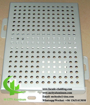Panel de aluminio metálico para revestimiento de fachada acabado duradero en polvo akzo nobel