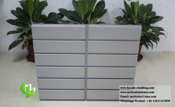 Panel de aluminio metálico para revestimiento de fachada acabado duradero en polvo akzo nobel