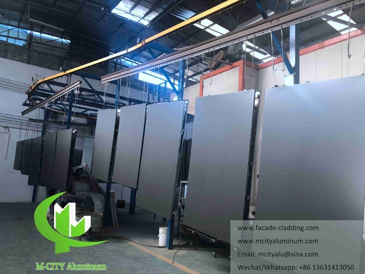 Hoja de aluminio CNC fachada de aluminio arquitectónica revestimiento de pared perforado Hoja perforada
