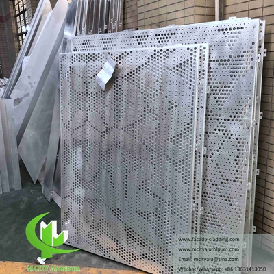 Panel de aluminio exterior de fachada de aluminio de arquitectura proveedor en China