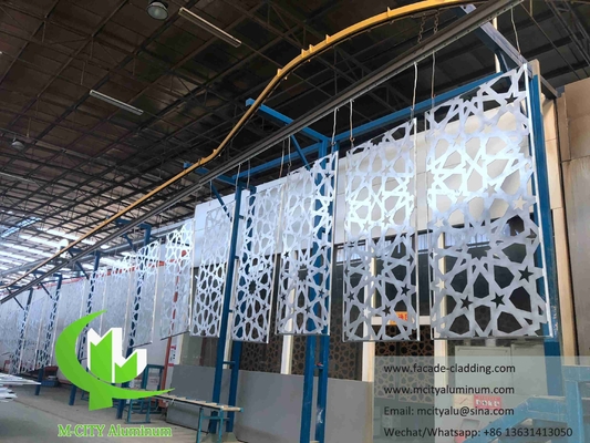 Panel de aluminio exterior de fachada de aluminio de arquitectura proveedor en China