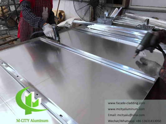 Panel de aluminio sólido para perforación de láminas
