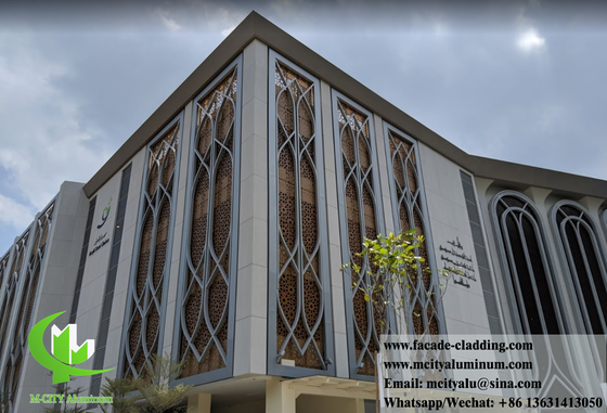 Proveedor de revestimiento de aluminio perforado para fachadas de aluminio arquitectónico en China