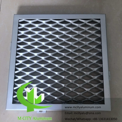 Paneles de pantalla ampliada de malla de aluminio para fachada
