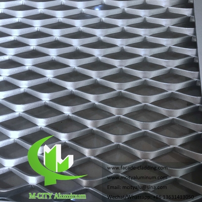 Panel de pantalla de aluminio de malla arquitectónica para fachada