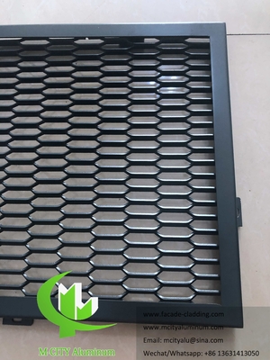 Panel de pantalla de aluminio de malla arquitectónica para fachada