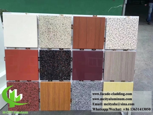 Diseño 3D Perforado de fachada de aluminio arquitectónico cortado con láser para revestimiento de paredes de hoteles