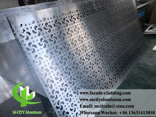 Revestimiento exterior de fachada con chapa de aluminio para fachada