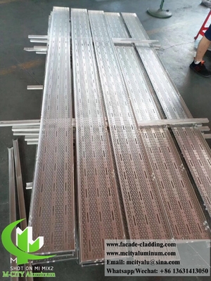 Panel de aluminio 3D para fachada de hotel fabricante de chapas de metal personalizadas