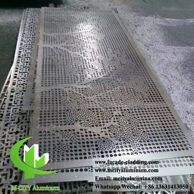 Revestimiento exterior de fachada con chapa de aluminio para fachada