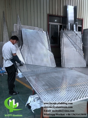 Panel de aluminio sólido para perforación de láminas