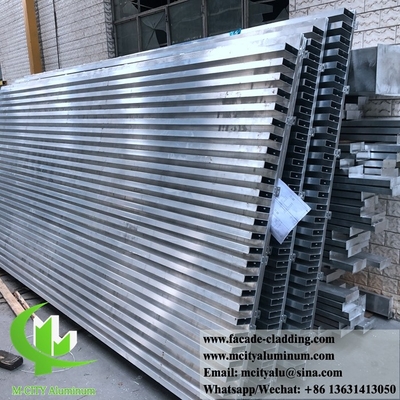 Imitación de ladrillos de metal para revestimiento de paredes de aluminio para revestimiento de paredes para decoración de fachadas