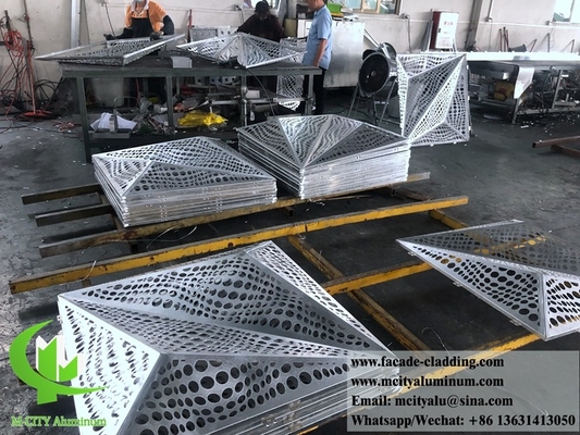 Panel de aluminio sólido de chapa metálica para revestimiento de paredes