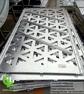 China pantalla metálica fachadas metálicas paneles de revestimiento de aluminio proveedor en China
