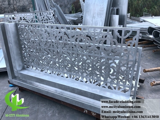 China proveedor de revestimiento metálico de 3 mm panel de aluminio en polvo recubierto de acabado duradero anti-óxido