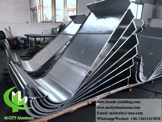 China proveedor de revestimiento metálico de 3 mm panel de aluminio en polvo recubierto de acabado duradero anti-óxido