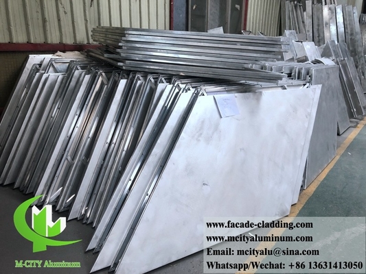 Proveedor de revestimiento metálico de fachada de aluminio de chapa de aluminio para paneles de aluminio sólido para paredes