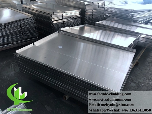 Fabricación de revestimientos metálicos perforados con fachadas de aluminio para revestimientos de paredes exteriores