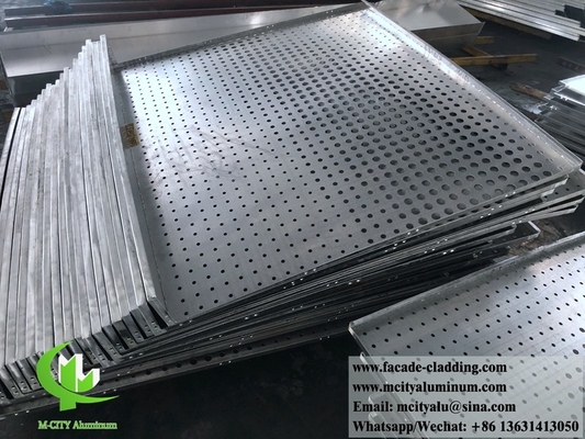 Cortado por láser Fabrica de fachada de revestimiento de aluminio de chapa metálica, proveedor de aluminio en China 3003 material