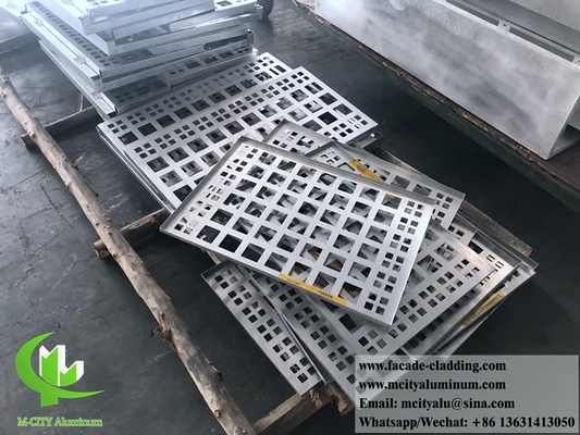 Fabrica de fachadas de revestimiento de aluminio de chapa metálica 3003 material