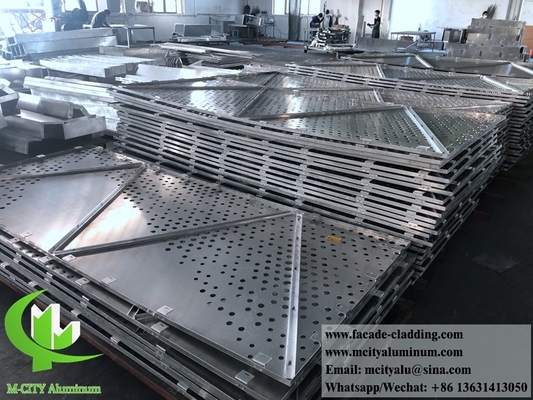 Paneles metálicos de diseño mariposa de chapa de aluminio para decoración de paredes, revestimientos