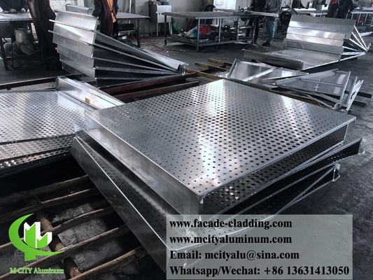 Fabrica de fachadas de revestimiento de aluminio de chapa metálica 3003 material