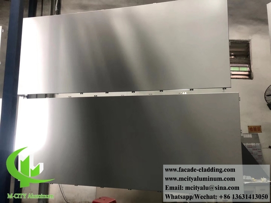 China proveedor 3 mm de metal de aluminio paneles de aluminio en polvo revestido fachadas de aluminio