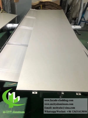 China proveedor 3 mm de metal de aluminio paneles de aluminio en polvo revestido fachadas de aluminio