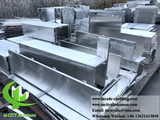 Proveedor de revestimiento metálico fachadas exteriores de paneles metálicos revestimiento de paredes sólidas de aluminio
