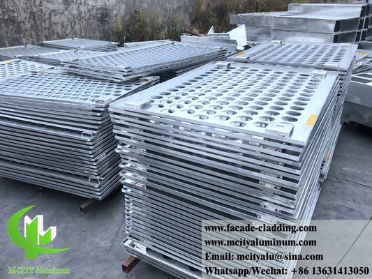 3003 Panel de aluminio metálico de 3 mm panel sólido de fluorocarburos de aluminio pared cortina para revestimiento de fachada